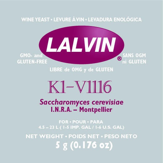 LALVIN ICV K1-V1116